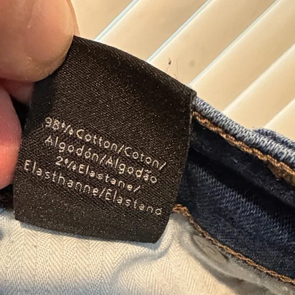 Calvin Klein Women's Dark Blue Boot Cut Jeans size 32W 32L - Picture 7 of 7